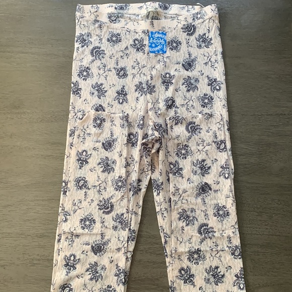 NWT! FP Free People Layered in Lace Leggings Sz Large - Picture 6 of 8